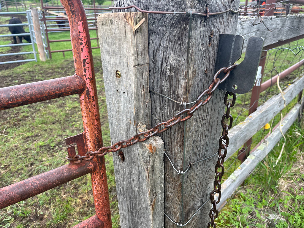 Top Notch Gate Chain Latch - Screw On Latch Only
