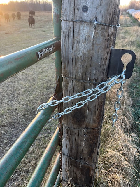 StultzFab Gate Chain Latch – Post Mount