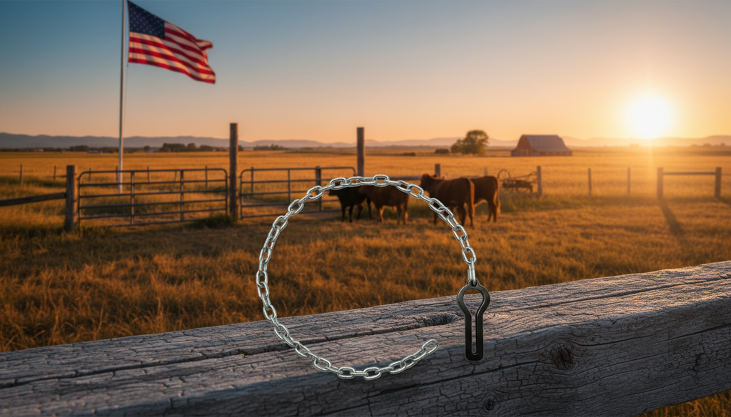 Gate Chain Circle Formation in Farm Setting
