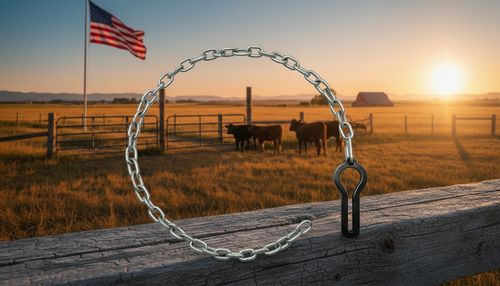 Larger Gate Chain in Farm Setting